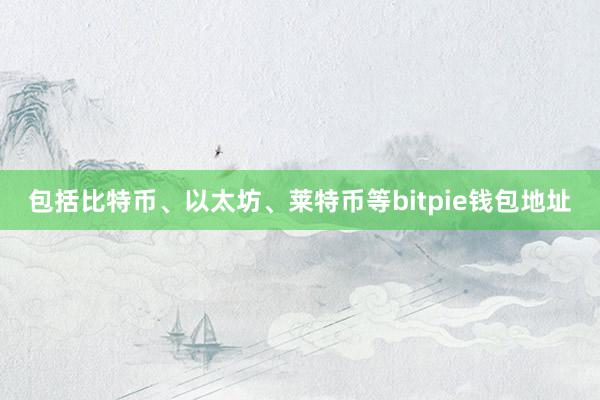 包括比特币、以太坊、莱特币等bitpie钱包地址