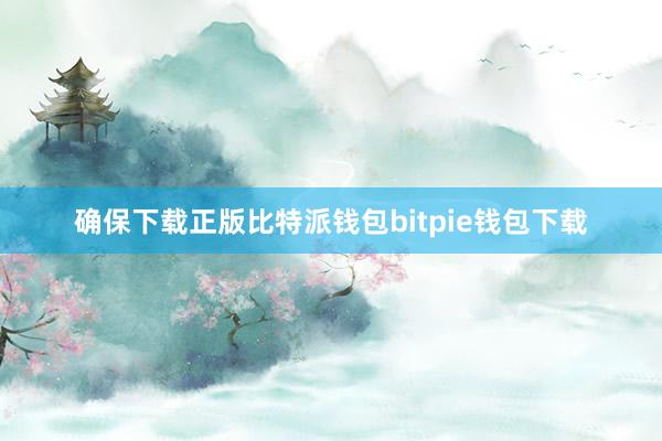 确保下载正版比特派钱包bitpie钱包下载