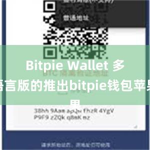 Bitpie Wallet 多语言版的推出bitpie钱包苹果